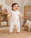 Easy-Day Baby Romper - Sand Beige