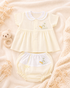Little Twirl Baby Frock - Sunshine Yellow