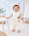 Cloud Frog Hooded Baby Romper