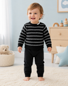 Midnight Knit Baby Body Suit