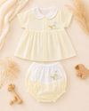 Sunshine Bloom Baby Frock - Sunshine Yellow