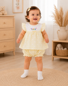 Sunshine Twirl Baby Frock - Sunshine Yellow