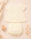 Sunshine Bloom Baby Frock - Sunshine Yellow